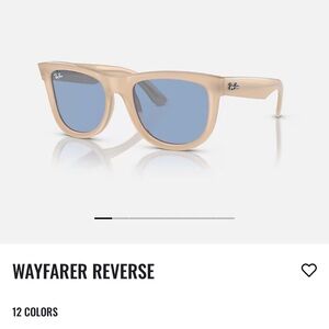 Ray-Ban wayfarer reverse sunglasses